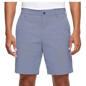 BANANA REPUBLIC Stretch Chino Shorts Mens Size 38 Blue Flat Front Quick Dry NWT